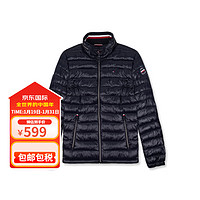 TOMMY HILFIGER 汤米希尔费格（Tommy Hilfiger）时尚保暖男士拉链棉服 150AN981-MIDNIGHT