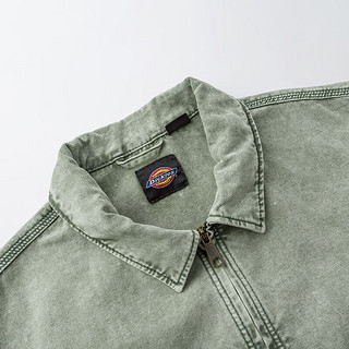 dickies24春夏工装灵感水洗面料休闲夹克 DK012971 水洗森林绿 XXL