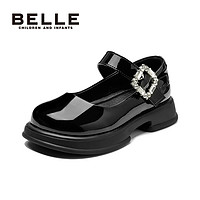 88VIP：BeLLE 百丽 童鞋女童乐福鞋季时尚单鞋英伦风公主鞋儿童皮鞋潮