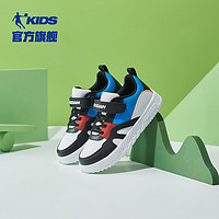 中国乔丹童鞋儿童板鞋低帮秋款小轻便休闲鞋男童运动鞋
