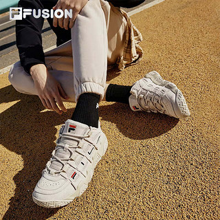 FILA 斐乐 FUSION斐乐潮牌BARRICADE男鞋篮球鞋2023运动休闲鞋