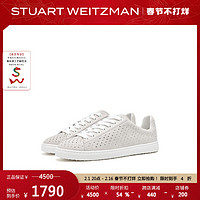STUART WEITZMAN LIVVY系列 CRYSTAL 女士低帮休闲鞋 SW250600 白色 38.5