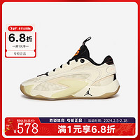 NIKE 耐克 低帮篮球鞋男款耐磨减震棕色 DX9012-100 43