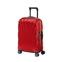Samsonite 新秀丽 明星同款贝壳箱拉杆箱行李箱旅行箱登机箱 CS2红色20寸