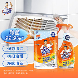 Mr Muscle 威猛先生 厨房清洁剂 455g+420g 清新柑橘