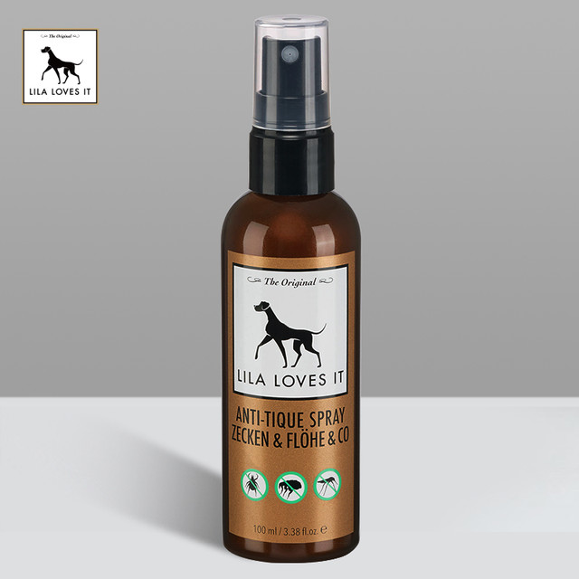 Lila Loves It 德国Lila Loves It体外驱虫喷雾宠物狗除跳蚤虱子蜱虫100ml进口