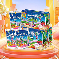 Capri-Sun 果倍爽 年货饮料整箱桃苹果复合儿童果汁200ml*10袋 迪拜原装进口