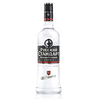 Russian Standard 俄国斯丹达 原味 俄罗斯标准伏特加 1000ml 38度 进口洋酒年货送礼