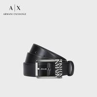阿玛尼 EMPORIO ARMANIARMANI EXCHANGE24早春AX男士皮带商务针扣徽标腰带礼盒 95