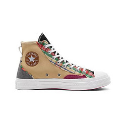 CONVERSE 匡威 CHUCK 70 张艺兴同款1970s千鸟格拼接高帮帆布鞋168695C 168695C  T仓 35