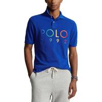 拉夫劳伦(POLO RALPH LAUREN)POLO衫男装经典版型Polo1992网眼短袖男士马球衫20441936 Sapphire Star S