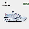 COLE HAAN 歌涵 colehaan/歌涵 女鞋休闲鞋 24年春季户外运动跑步鞋老爹鞋W29040 浅蓝/藏青-W29040 38.5