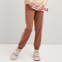 Deesha 笛莎 女童薄绒运动裤（90-100）同时2件起购