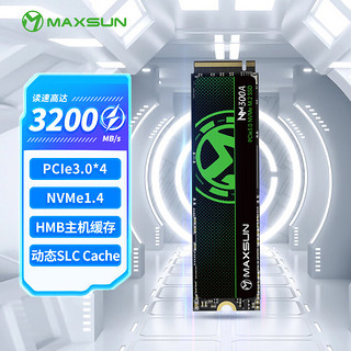 铭瑄（MAXSUN）256GB SSD固态硬盘M.2接口(NVMe协议) 3200MB/s 300A系列