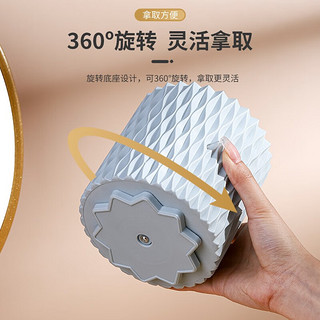 kavar 米良品 桌面360°旋转化妆收纳桶