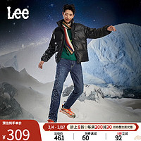 Lee 23新品731舒适锥形经典日常五袋款男士牛仔长裤休闲酷帅 中深蓝色（31裤长） 32