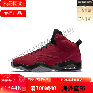 耐克Air Jordan LIFT OFF AJ6简版白水泥男女运动篮球鞋AR4430101 AR6346-601(GS女红黑 43