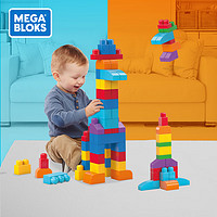 MEGA BLOKS 美高 MEGA）儿童新年礼物玩具生日礼物积木玩具-超大积木60片礼袋混装CYP67