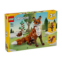 LEGO 乐高 创意百变3合1系列 31154 森林动物：火狐