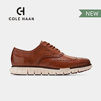 colehaan/歌涵 男鞋牛津鞋 24年春季布洛克雕花休闲皮鞋男C39602 棕色-C39602 40