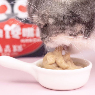 精灵猫零食餐包成幼猫鸡肉南极磷虾猫咪狗狗湿粮包犬猫通用罐头酱包100g 12包