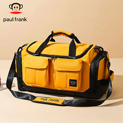Paul Frank 大嘴猴 旅行包男款健身包运动手提包女大容量双肩包行李袋旅游背包
