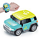  4DRC 手表迷你遥控车电动汽车赛车合金挖掘机玩具男孩女孩儿童　
