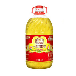 Dianxue 滇雪 一级菜籽油5L食用油云南罗平油菜籽非转基因物理压榨无添加