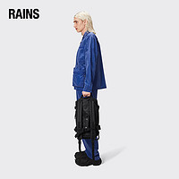 RAINS 旅行包防水挎包男女手提包背包 Texel Duffel Bag Mini W3 黑色