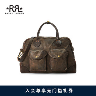 RRL男配 经典款皮革行李袋RL92918 001-图片色 ONE