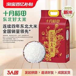 SHI YUE DAO TIAN 十月稻田 五常大米5kg*2袋共20斤
