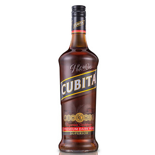 古贝塔朗姆酒CUBITA RUM美国洋酒白朗姆黑朗姆151朗姆750ml 黑朗姆酒 750mL 1瓶