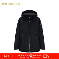 安踏（ANTA）户外系列防透湿梭织加厚外套女春季新款保暖冲锋衣162410607