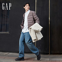 Gap 盖璞 男装冬季三合一保暖翻领羽绒服外套时尚宽松夹克836132