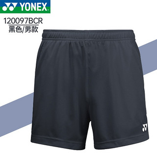 YONEX 尤尼克斯 羽毛球服短裤男速干透气运动裤比赛训练裤 120097牛仔藏青 男款 M