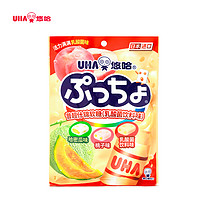 UHA 悠哈 日本奈良进口 普超乳酸菌味 什锦软糖 90g