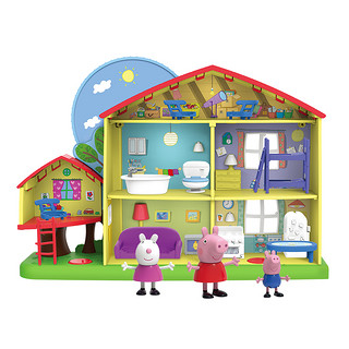 小猪佩奇玩具屋儿童过家家男女孩房子模型仿真别墅3到6岁新年
