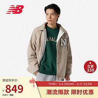 NEW BALANCE 外套男款24年冬季百搭保暖运动休闲夹克AMJ41302 SOT XL