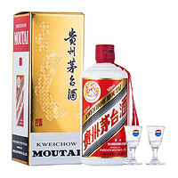 MOUTAI 茅台 贵州茅台53度飞天茅台酒500mL单瓶装酱香型白酒送礼宴请