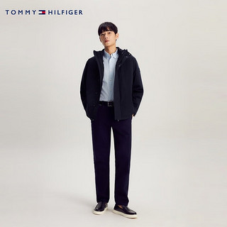 TOMMY HILFIGER【防风防水】【御冬前行】23男三合一户外保暖羽绒服37115 藏青色DW5 M