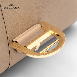 Delvaux24春夏包包女斜挎单肩包迷你手提包Brillant mini系列 春节 季风棕