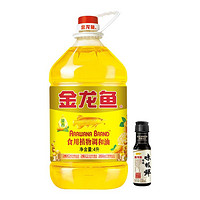 金龙鱼 花生浓香型食用植物调和油4L+酱油150ml炒菜食用油