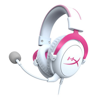 HYPERX Cloud2 7.1声道降噪 霓虹色 3.5mm接口 游戏耳机