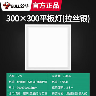 公牛（BULL）浴霸照明风暖一体超薄单电机取暖器浴室卫生间暖风机集成吊顶 【经典照明】二卫套餐1