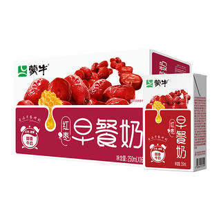 MENGNIU 蒙牛 早餐奶红枣味250ml*16盒/整箱