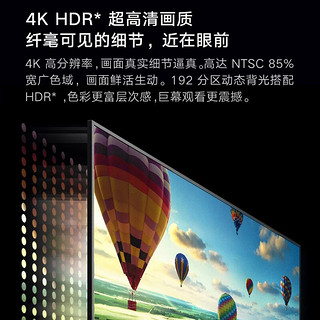 小米电视 Redmi MAX 98英寸超大屏120Hz4KHDR超高清MEMC运动补偿内置小爱智能教育电视L98M6-RK(热销）