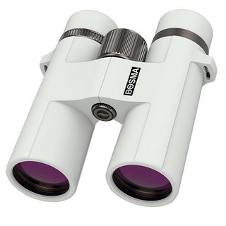 BOSMA 博冠 鹭系10X42双筒望远镜高倍高清微光夜视户外观景观天演唱会白色款