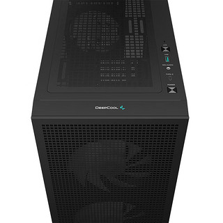 DEEPCOOL 九州风神 CH360 数显版 M-ATX机箱 黑色