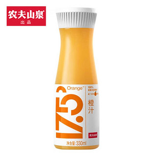 农夫山泉 NFC 17.5° 苹果汁 330ml*4瓶 礼盒装