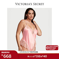 VICTORIA'S SECRET 维密 性感花漾蕾丝拼接连体衣女 3MQ4粉色 11238201 M